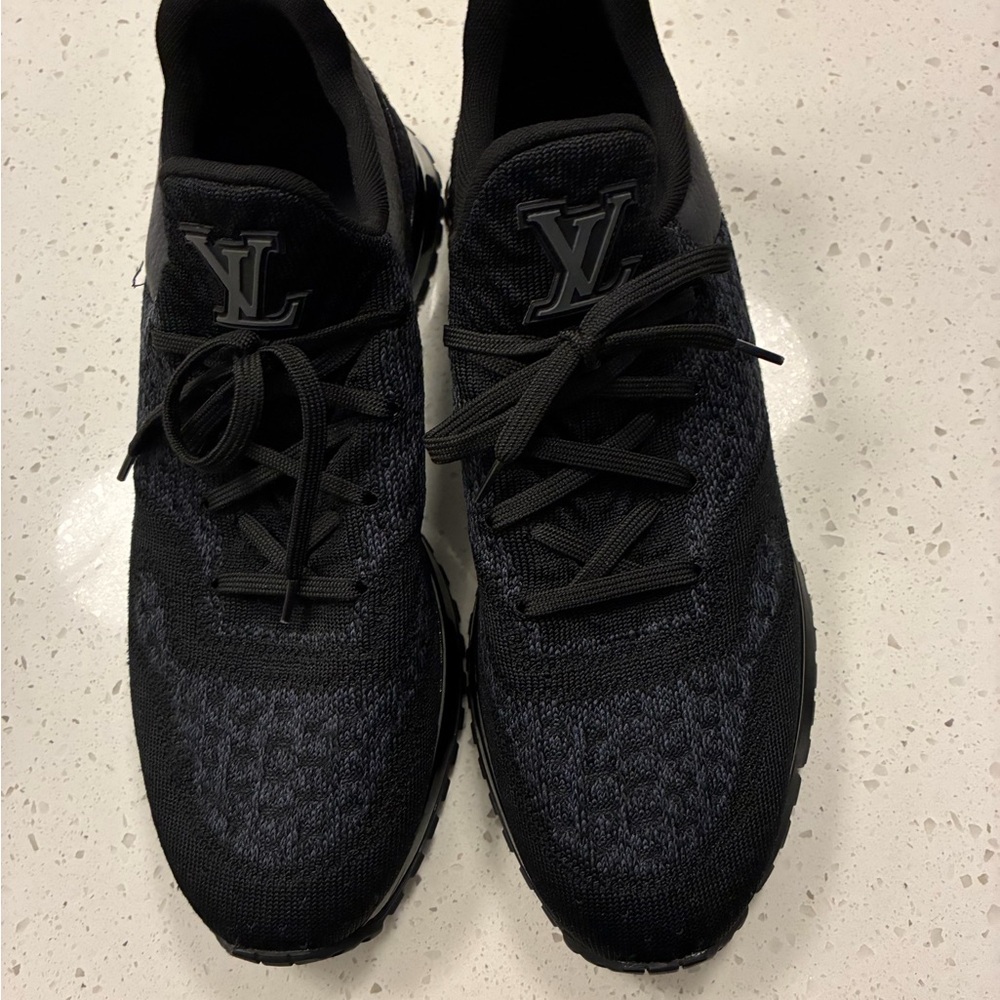 Louis Vuitton Black Athletic Shoes